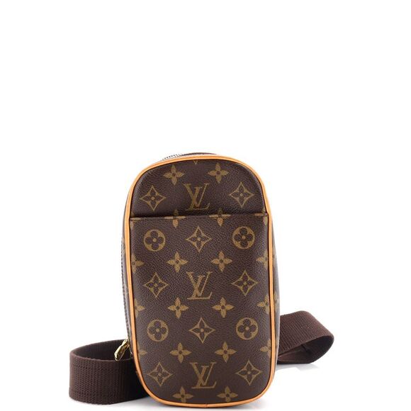 Louis Vuitton Pochette Gange Monogram Canvas Brown - Picture 1 of 7